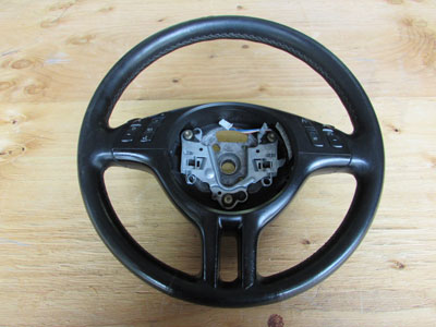 BMW Sport Steering Wheel, Black Leather 32306770417 E46 323i 325i 330i
